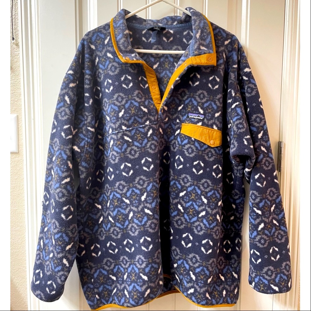 Vintage Men’s XL Patagonia Synchilla Snap-T Fleece Pullover